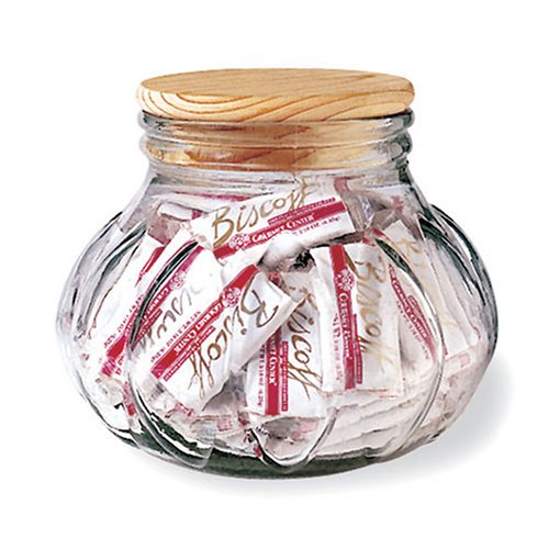 Mediterranean Glass Jar with Biscoff by Lotus Bakeries, NV.
