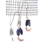 14K Gold Iolite and Vine Earrings