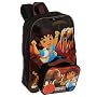 Diego Black Backpack w/ Lunch Kit
