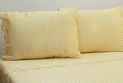 Plover Organics Gold Circles Sheet Set (King)