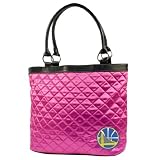 NBA Golden State Warriors Pink Quilted Tote