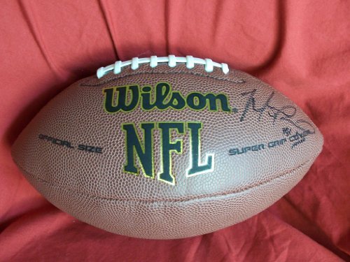 Kansas City Chiefs Matt Cassel Autographed NFL Wilson Composite Football, Proof Photo of Matt Signing for Us.