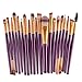 Buytra 20-Piece Makeup Brushes Makeup Brush Set Cosmetics Foundation Blending Blush Eyeliner Concealer Face Powder Brush