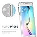 Samsung Galaxy S6 Edge Case, EasyAcc Super-Slim Ultra-Transparent Protective Case, Shock and Scratch-Resistant, Comprised of Hard Acrylic Back and Soft TPU Frame