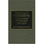 William Congreve book cover