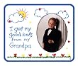 I Get My Good Looks From My Grandpa - Photo Magnet Frame