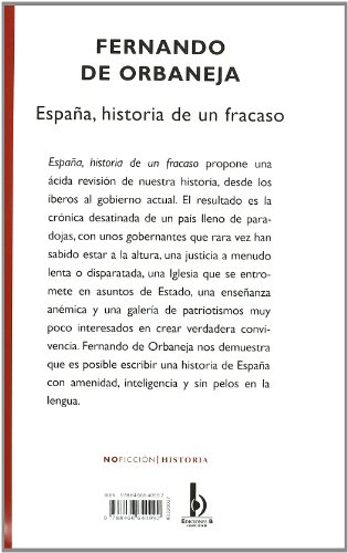 Espana: Historia de un fracaso (Spanish Edition)