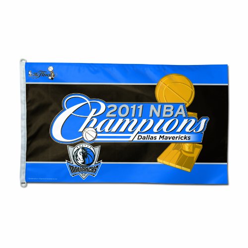 NBA Dallas Mavericks 2011 World Champions 3-by-5 foot Flag 
