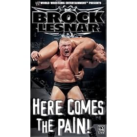 WWE: Brock Lesnar - Here Comes the Pain! [VHS]