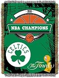 BOSTON CELTICS 2008 NBA Champions Afghan THROW BLANKET New