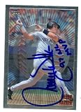 Larry Walker Autographed/Hand Signed Baseball Card (Colorado Rockies) 1998 Topps Baseball card Myste