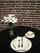Hemstitch Dinner Napkins White 1 Dozen