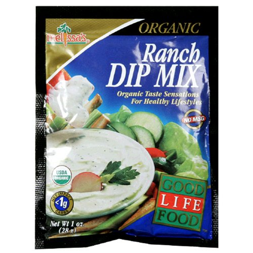Good Life Food Dip Mixes, Ranch, 1-Ounce Bags (Pack of 12) by Melissa