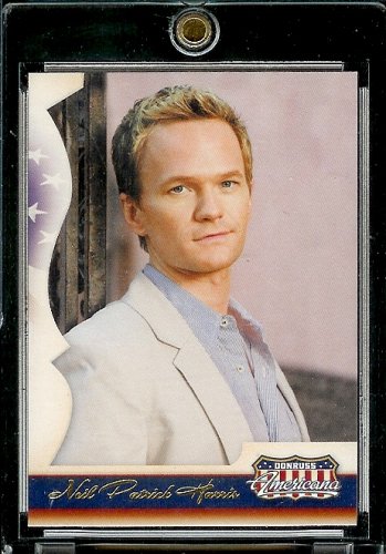 2007 Donruss Americana Retail # 55 Neil Patrick Harris - Entertainment Trading Card in a Screw Down Display Case