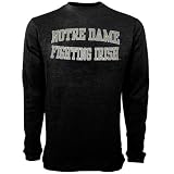 adidas Notre Dame Fighting Irish Youth Black Endgame Thermal Long Sleeve T-shirt