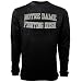 adidas Notre Dame Fighting Irish Youth Black Endgame Thermal Long Sleeve T-shirt