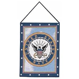 Navy Tapestry Bannerette