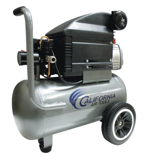 California Air Tools 263DLH 2.0 Hp 6.3-Gallon Steel Tank Oil-Lubricated Air Compressor