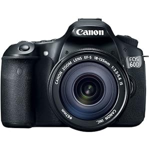 Canon EOS 60D 18 MP CMOS Digital SLR Camera with 3.0-Inch LCD and 18-135mm f/3.5-5.6 IS UD Standard Zoom Lens