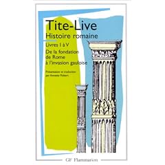 Histoire romaine, livre I � V