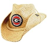 NCAA Georgia Bulldogs Straw Cowboy Hat