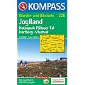 Joglland 1 : 50 000: Wander- und Bikekarte. Naturpark P�llauer Tal, Hartberg, Wechsel. GPS-genau