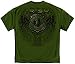 Law Enforcement T-Shirt Elite Breed Irish Police Fir Na Dli Military Green