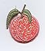 Sparkle Peach Iron on Embroidered Patch