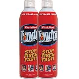 First Alert AF400-2 Tundra Fire Extinguisher Aerosol Spray Twin Pack