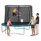 New 2009 Bazoongi 14' Bazoongi Trampoline and Enclosure System Included