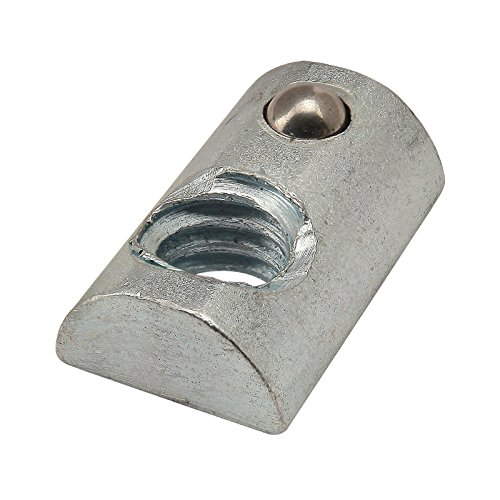 80/20 Inc., 3923, 10 Series, Roll-In T-Nut with Ball Spring 1/4-20