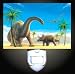 Dinosaur Desert Decorative Night Light
