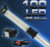 Eigenschaften Elecsa GmbH  / 100 LED AKKU Werkstattlampe Arbeitslampe Taschenlampe original ELECSA 1190