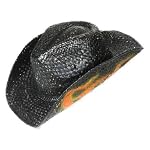Peter Grimm Black Flames Drifter Cowboy Hat