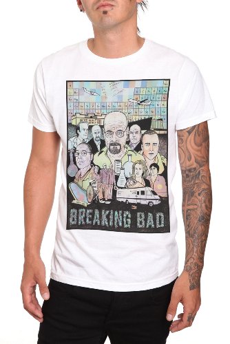 Breaking Bad Comic Art T-Shirt 2XL