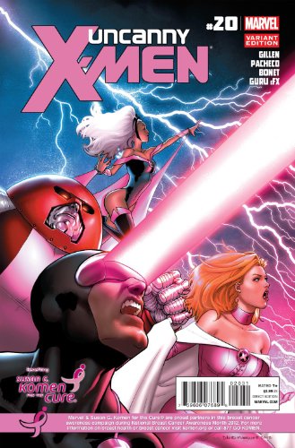 Uncanny X-Men #20 1st Print Variant Susan g. Komen Breast Cancer Awareness