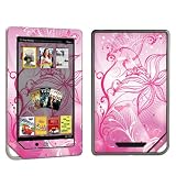 Barnes & Noble Nook Color or Nook Tablet Vinyl Protection Decal Skin Pink Whimsical