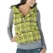 Mossimo® Supply Co Juniors Hooded Plaid Flannel Vest Green Plaid