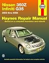Nissan 350z & Infiniti G35, 2003 Thru 2008 (Haynes Repair Manuals)