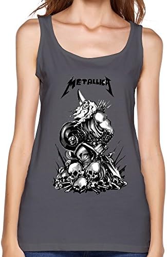 YIRONG Women's Heavy Metal Metallica Tank Tops Size XL DeepHeather