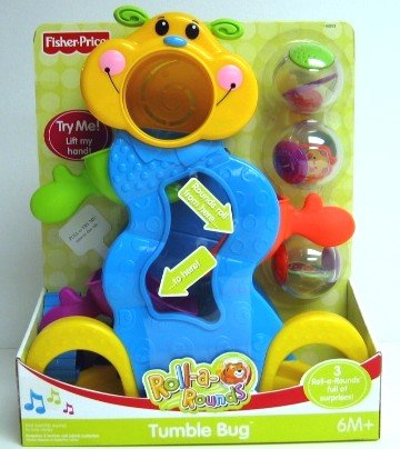Toys: Fisher Price Roll A Rounds Tumble Bug Ball Drop