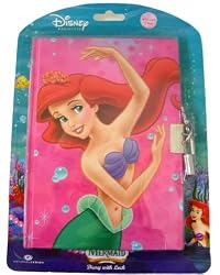 Disney The Little Mermaid Diary with lock