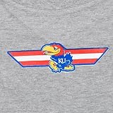 Kansas Jayhawks College Pet T-Shirt, X-Large, Color:Gray
