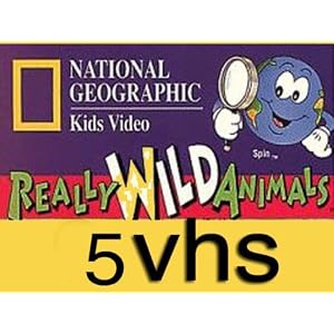 national geographic kids video set 5 vhs : National... by Amazing Animals Videos