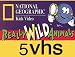 national geographic kids video set 5 vhs : National Geographic's Really Wild Animals:...