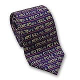 Stock Ticker, Wall Street - Men's Silk Necktie