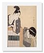 Kitagawa Utamaro I, Couple with a Standing Screen
