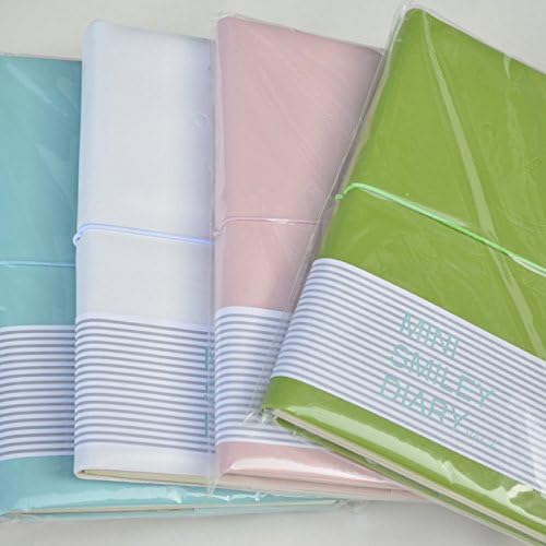 2016 Cute Planner Faux Leather Cover Smile Pattern Travel Journal Diary Notepad 125*175mm