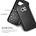 Ringke Onyx Compatible with Galaxy S7 Case Resilient Strength Flexible Durability, Durable Anti-Slip, TPU Defensive Case for Galaxy S7 - Black