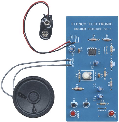 Elenco AmeriKit Learn to Solder Kit - Soldering Required